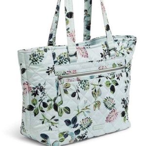 Vera Bradley SeaWater Blooms Work Tote